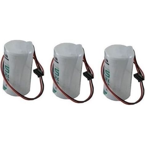 Saft 3 Batterie litio 3,6V 13Ah antifurto Urmet centrale ago sch. 1057/018 1057/614