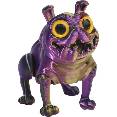 Chihuahua - Figurine Animale Articulée - Décor Bureau - Ornements 3D Imprimés - Pour Amateurs de Chiens - 1 Pièce (1/2)