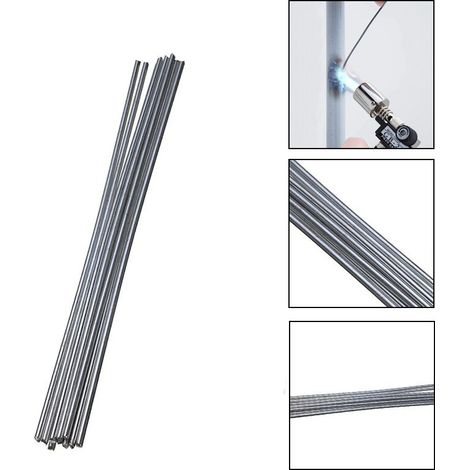 Aluminum welding wire for low temperatures, high-quality, low-melting welding rods for welding aluminum, no welding powder required, suitable for all metals. (1/5)