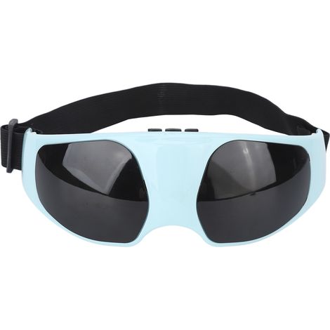 Masque yeux massage électrique 8 modes, vibration anti-fatigue, relaxation oculaire, minuterie incluse (1/5)