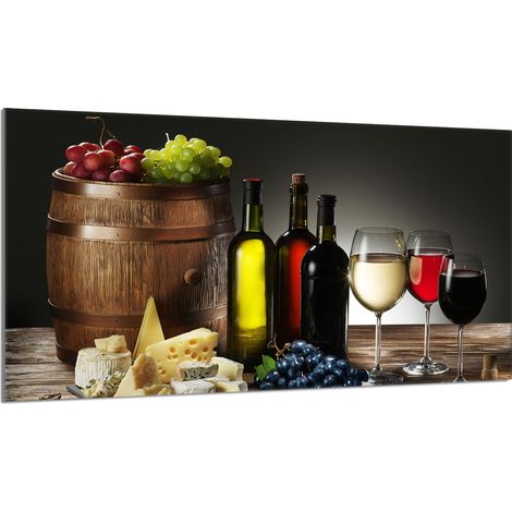 Glasschutzplatte für den Herd 90x52 Küche (1/5)
