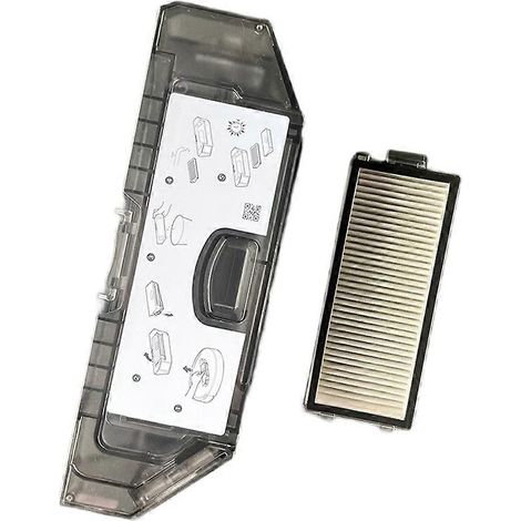 Filtre de Dust Box avec Filtres pour Roborock Saros Z70 / G30 Space Robot Aspirateur Accessoires de remplacement Dustbin (1/5)