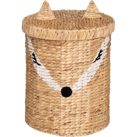 Bac à Jouets Renard Coffre de rangement H 50 cm - Atmosphera