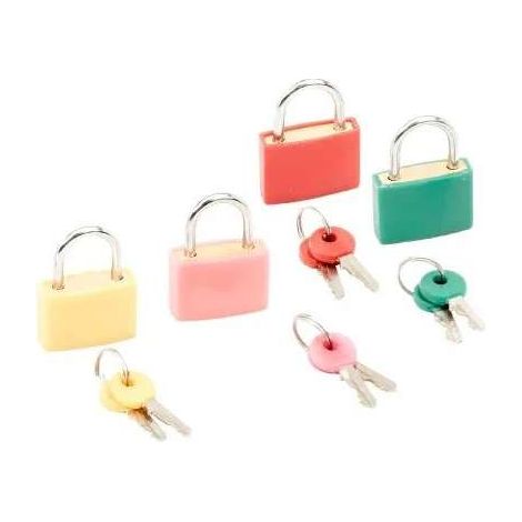 Lucchetto Ottone Cover Colorato Mm.25 (1/5)