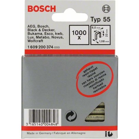 1609200374 - Graffetta sottile tipo 55 resinata 6 x 1,08 x 23 mm