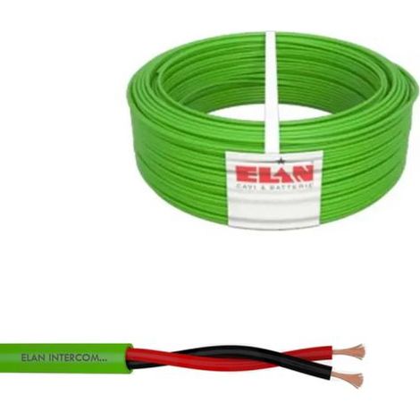 Elan Cavo videocitofono 2X1,00 Tw Rame 100mt - 232101