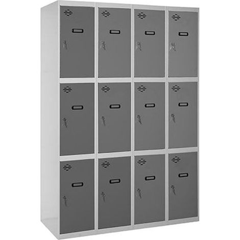 Armario Taquilla SIMON LOCKER PROF.Monobloque 3 PUERTA 4/12 300(1200)GR/AN