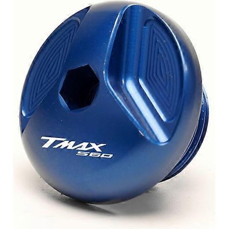 Cache-vis d'huile modifiés en alliage d'aluminium MOWOK pour YAMAHA TMAX560 TECHMAX 18-20 ans (TMAX560 Bleu) (1/5)