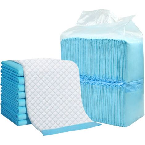 Paquete de 100 empapadores higiénicos para perros, 45 x 33 cm, fabricados en tejido no tejido (1/5)