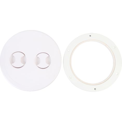 Trappe de pont ronde Nylon 20,3cm Étanche Démontable Accès rapide compartiments bateau yacht robuste anti-UV facile (1/5)