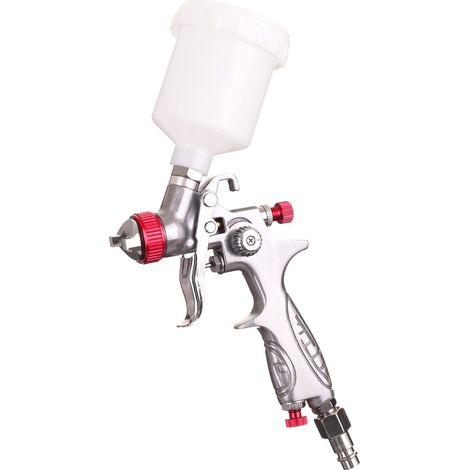 Mini pistola para pintar HVLP con boquilla de 0.8mm, 120ml (1/4)