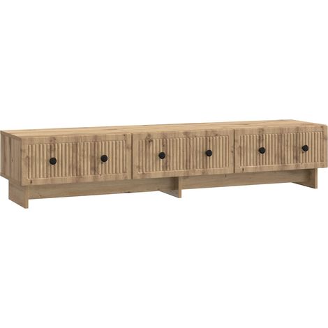 vidaXL  TV Cabinet  Artisan Oak 147 x 34.5 x 30 cm Engineered Wood