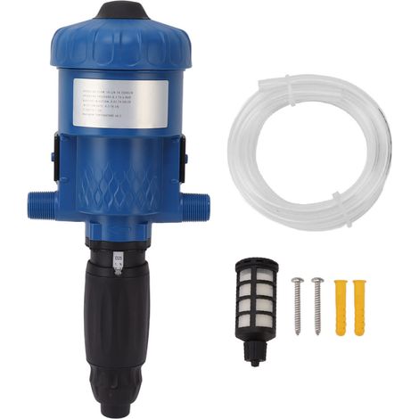 G3/4 filetage mâle injecteur d'engrais hydraulique réglable automatique pompe doseuse pour irrigation goutte à goutte industrie jardin élevage 0,2‑2% 1:500‑1:50 (1/5)