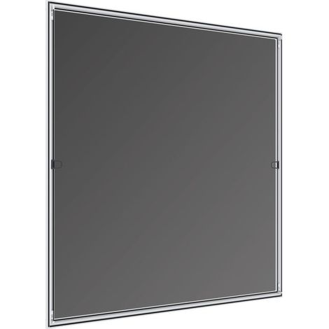 Windhager Fliegenschutz-Fenster Cool 140 x 150 cm Alu weiß kürzbar Insektenschutzfenster (1/2)