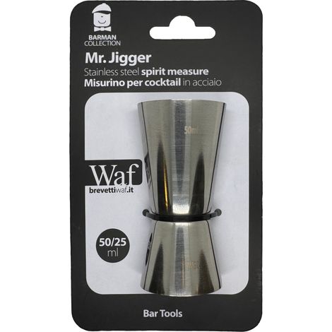 Brevetti WAF Misurino 50 / 25 Ml per Cocktail in Acciaio (1/2)