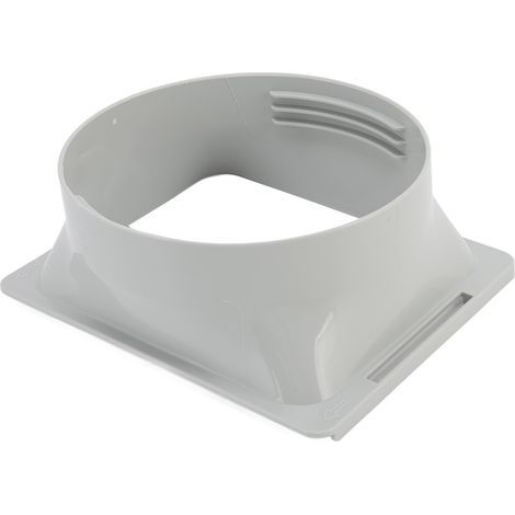 Coupleur de tuyau de climatiseur, Support carré, filetage dans le sens inverse des aiguilles d'une montre, connecteur de Tube de calibre 5,9 pouces pour la maison (1/5)