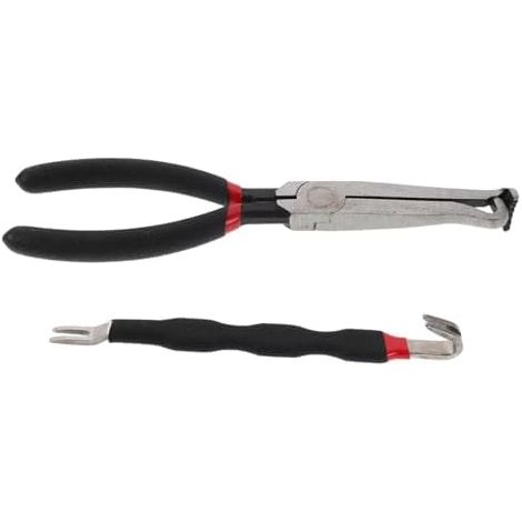 Pinces de Déconnexion Électrique Multifonctions Acier pour Réparation Auto Prise Ergonomique Compactes et Légères Entretien Circuit Carburant - (1/5)