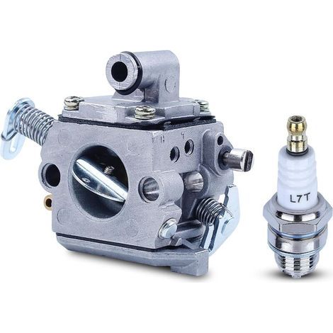 Carburateur pour STIHL 017 018 MS170 MS180 Tronçonneuse, Carburateur avec Bougie Pièces de Rechange Accessoire Remplace pour Zama C1Q-S57 et 1130-120-0603 (1/5)