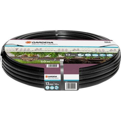 Gardena Micro-Drip-System - Micro-Drip-System Tropfrohr, für Büsche/Hecken, 13 mm, 50 m 13504-20 (1/5)