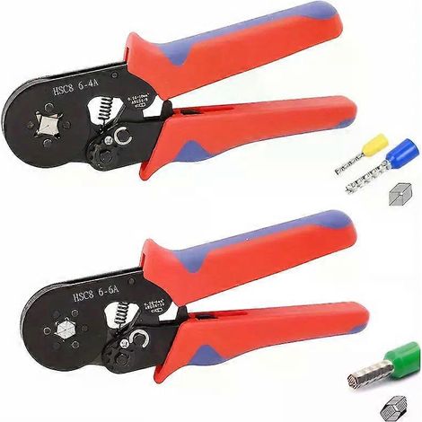1 Stück Crimpzange für Rohrklemmen HSC8 6-4A/025-10mm HSC8 6-6A/025-6mm Hochpräzisionsvorrichtungen Har (1/4)