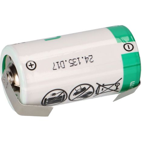 LSH14 Saft Lithium 3,6V Batterie C Baby U-Lötfahne (1/5)