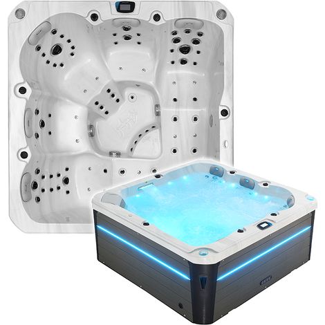 Spa 5 places Archipel® GT5 LED - Spa Thérapeutique Balboa® 215 x 215 cm