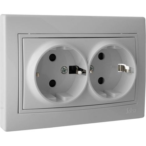 Doble conector con salida USB 65331 (1/2)