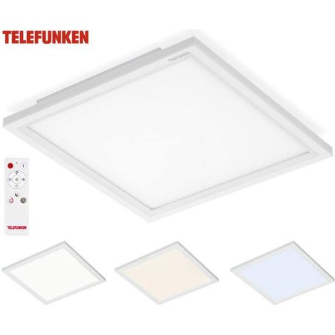 TELEFUNKEN - PANNELLO LED INTEGRATO 18 watt IP20 29,5x29,5x5 CON TELECOMANDO