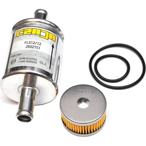 LPG-Filterset für Tomasetto- und Fratelli-Anlagen, 12 mm (1/3)