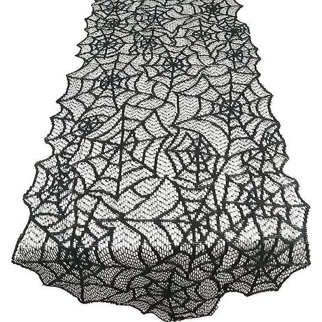 1 Stück Tischdecke aus Spitzengewebe