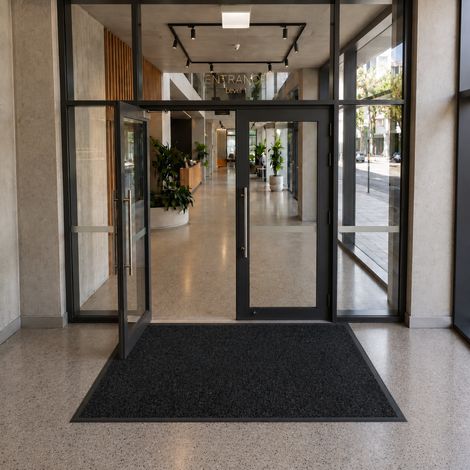 Tapis anti-salissure Ingresso - 135x200 cm - Noir (1/4)
