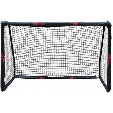 Greenmill Porta Calcio Portatile Nero 180x120 cm