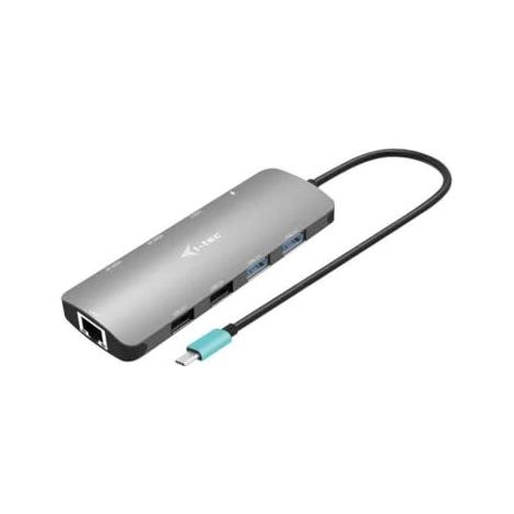 i-tec USB-C Metal Nano 2x Display Docking Station + Power Delivery 100 W