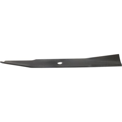Schneidklinge für Honda - Kubota Rasentraktor, passend für RC48-62H, RC48-62A/F, RC48G. Länge: 424 mm, Zentralbohrung: 18 mm. Ersatzteil