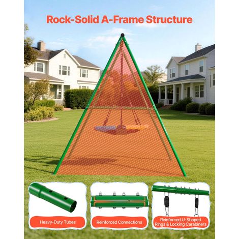 Kit Balançoire de Jardin 199 - 6 kg Portique Balançoire avec (1/5)