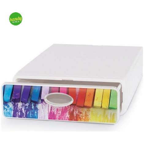 Box deco Domoliving qbox slim art bianco 9 x 28 x 40 cm (1/3)
