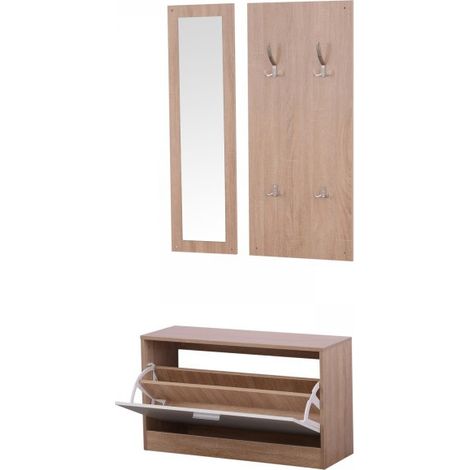 Lot de meubles d'entrée Virgile design contemporain (1/5)