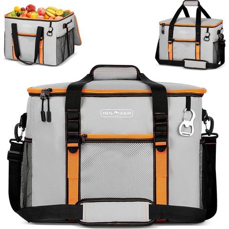 Kühltasche 50L faltbar mit Flaschenöffner, auslaufsicher, 12h Isolierung (1/5)