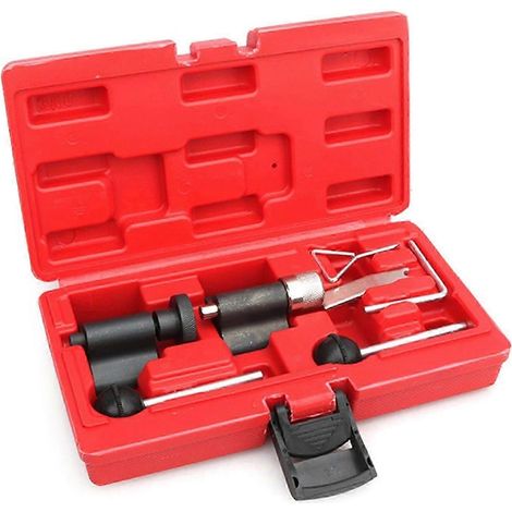 Outil de calage de distribution du vilebrequin compatible avec les moteurs T10050, T10100, 1.2, 1.4, 1.9 et 2.0TDI, y compris les kits de réparation mécanique pour la fixation du vilebrequin, le rempl (1/5)