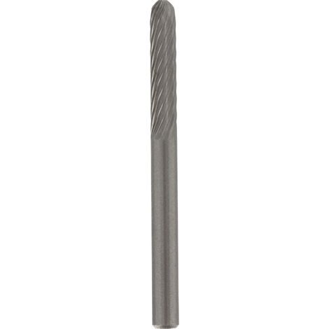 Fraise en carbure de tungstene DREMEL 9903 Diametre 3,2 mm, Bout cone, Pour scultper et Graver le Bois/Metal