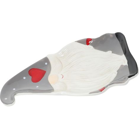 en C ramique P re No l D coration de Table Festive Plat Cr (1/5)