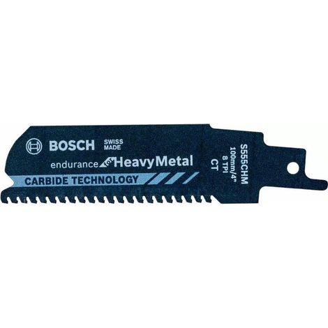 Lame scie sabre S 555 CHM Pack a 1 Unités Bosch