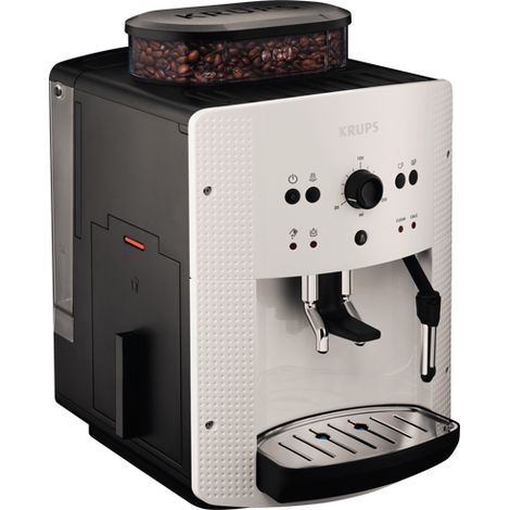Krups – Cafetière expresso broyeur automatique 1450W – Pression 15 bar – Réservoir 1,6L – Capacité 9 tasses – Broyeur intégré – EA810570