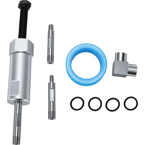 Nettoyeur de bouchons de graisseur, 600 + PSI, outil de débouchage de Passage métallique avec coude à 90 degrés, adaptateur M6 M8 M10 pour la réparation de machines (1/5)