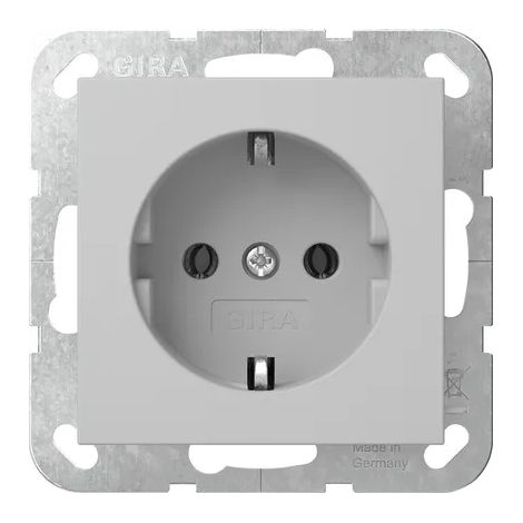 Gira Presa SCHUKO System 55 Grigio m [4188015], 4188 015