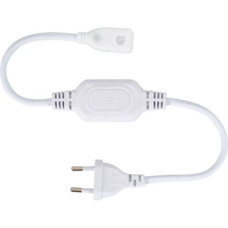 Adattatore bianco 220 V per strisce LED IP65 220 V (1/2)