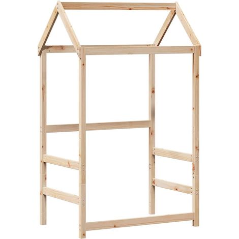 Toit de lit pour enfants 98x70x176,5 cm bois de pin massif