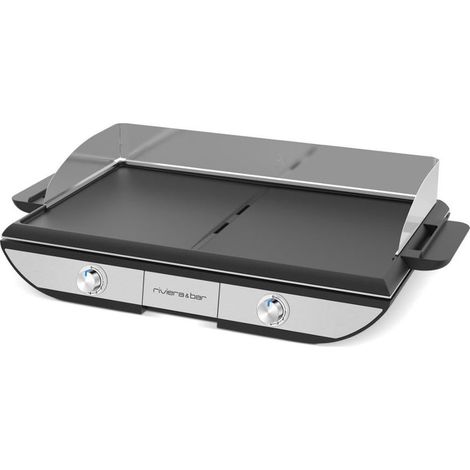 Plancha électrique Riviera-et-Bar qpl665 2300W 2 zones réglables (1/5)