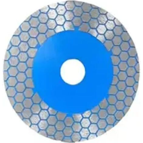 Disque de coupe diamanté pour carrelage, céramique, marbre, coupe à sec et meulage, lame de scie circulaire, accessoires pour outils rotatifs électriques (bleu, 125 mm) (1/4)
