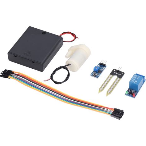 Kit arrosage automatique DIY système irrigation électronique avec capteur humidité sol et pompe à eau (1/5)